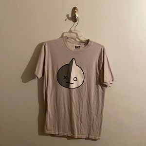 BT21 Van Face Graphic Tshirt